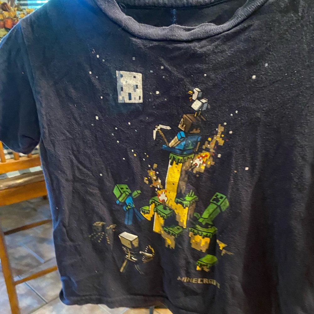 Minecraft t shirt 4/5